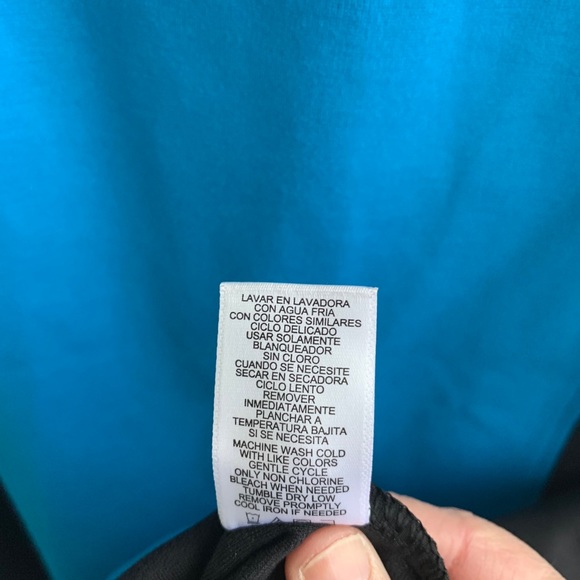 Derek Lam X Kohl’s Fitted Boatneck Dress Blue and Black  Size XS - Picture 5 of 6